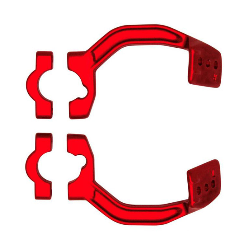 Racetech Handguards Mount Kit (Alu)w/Clamps Red