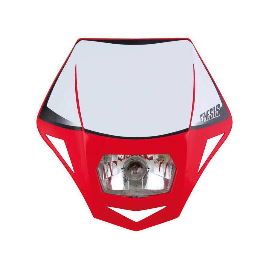 Racetech Genesis Headlight Red