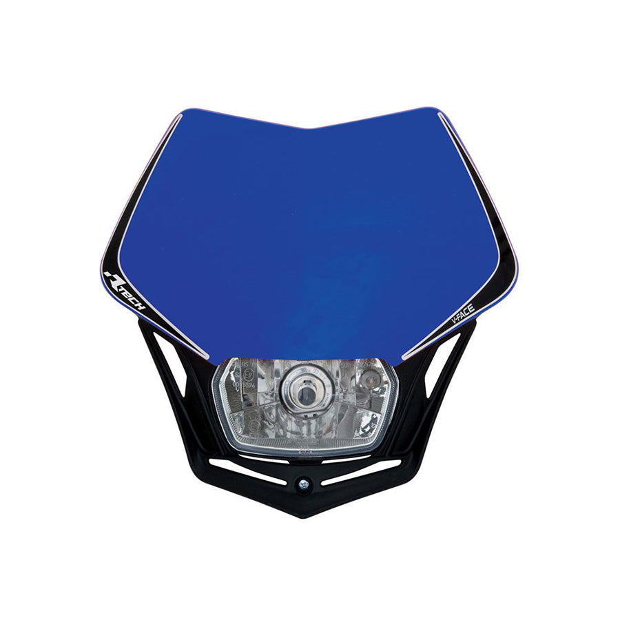 Racetech V-Face Full LED Headlight Blue / Black