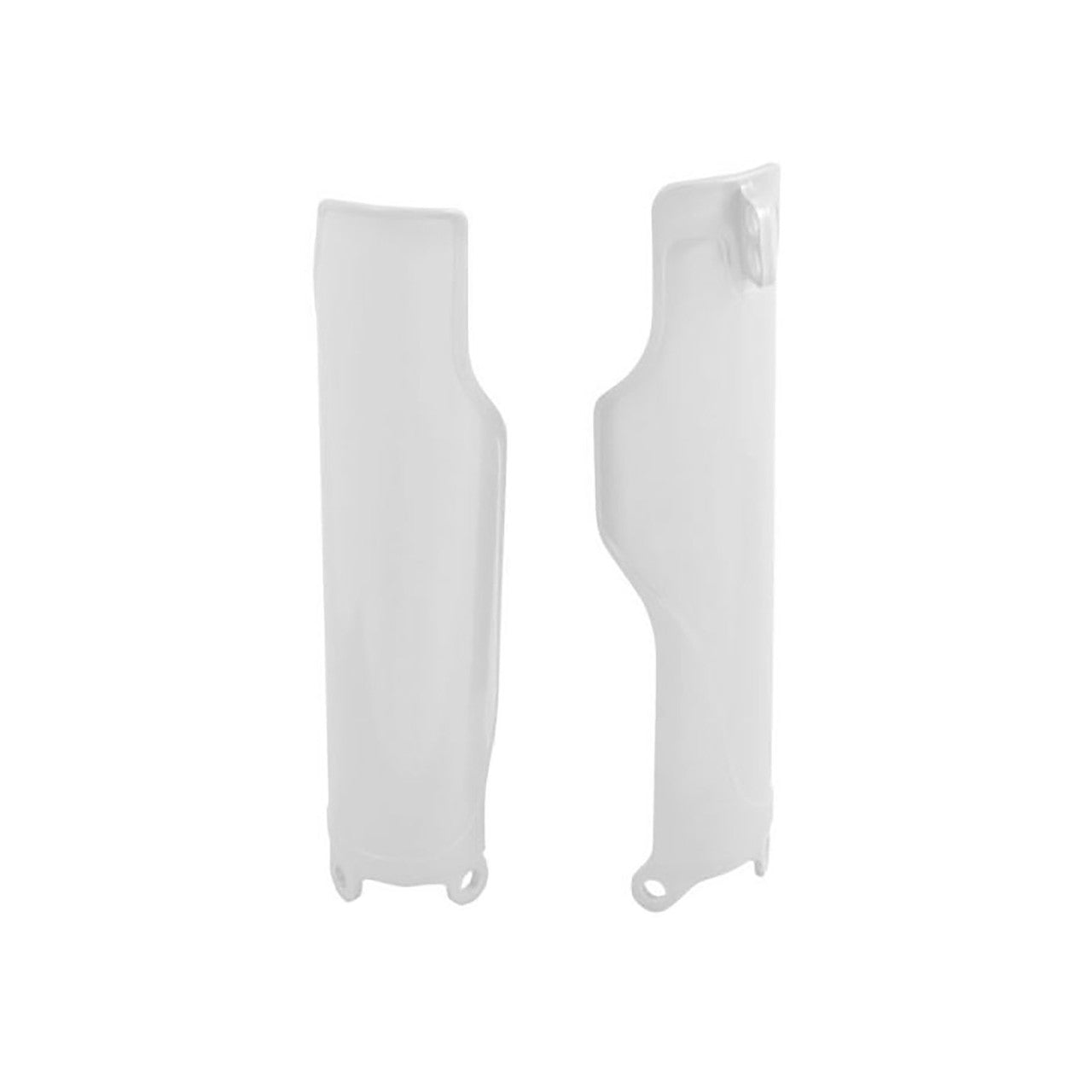 Racetech Fork Guards CR125-500 90-07/CRF250/450 02-18 White