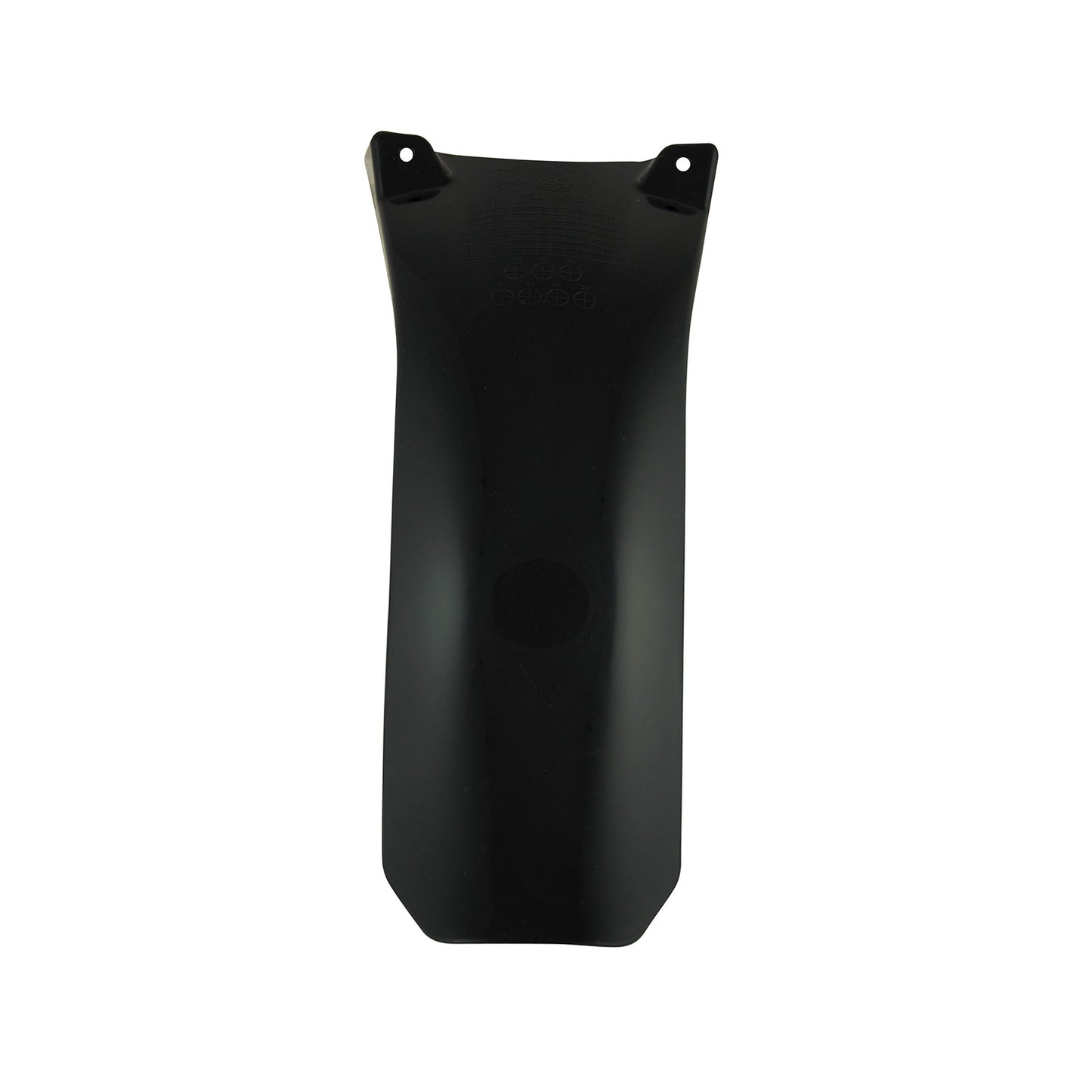 Racetech Rear Shock Mud Plate CRF450 13-16/CRF250 14-17 Black