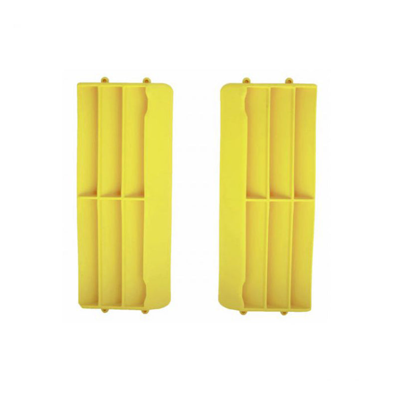 Racetech Inner Rad Louvers (2pc) TC-FC125-450 19-23 Husqvarna Lemon Yellow