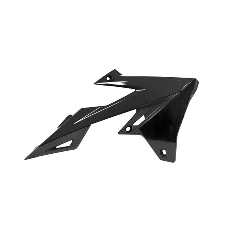 Racetech Radiator Guards RMZ250 19-24/RMZ450 18-24 Black