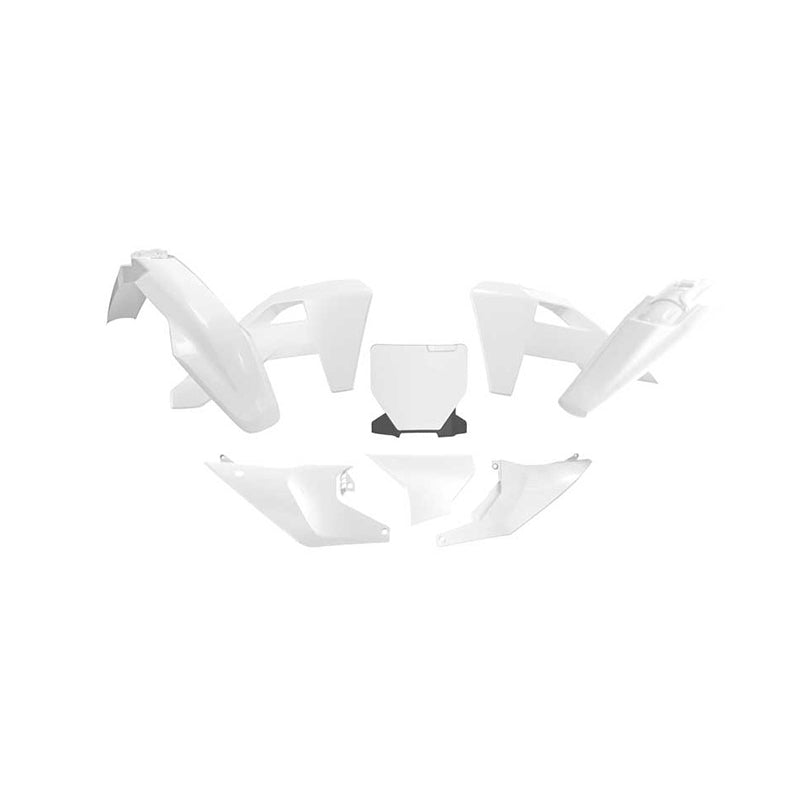 Racetech Plastic Kit FC250/350/450/TC125/250/300 25 (6 pcs) White