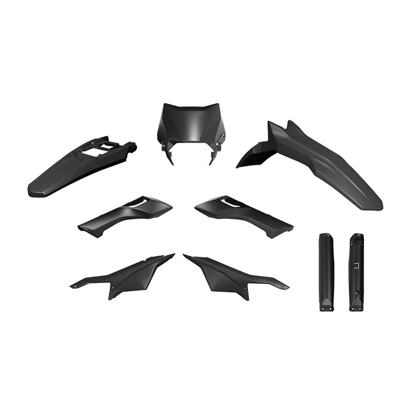 Racetech Plastic Kit Ultra Bee 23-24 (6 pcs) Black