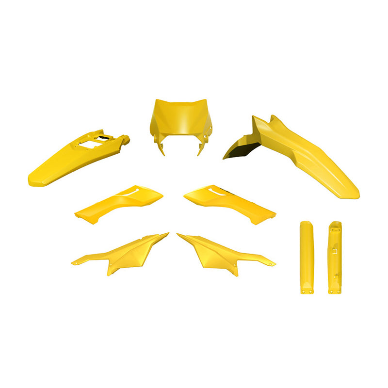 Racetech Plastic Kit Ultra Bee 23-24 (6 pcs) Suzuki Yellow