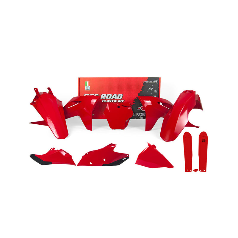 Racetech Plastic Kit MC125/250/300/350/450 21-23 (7 pcs) GasGas Red / Black