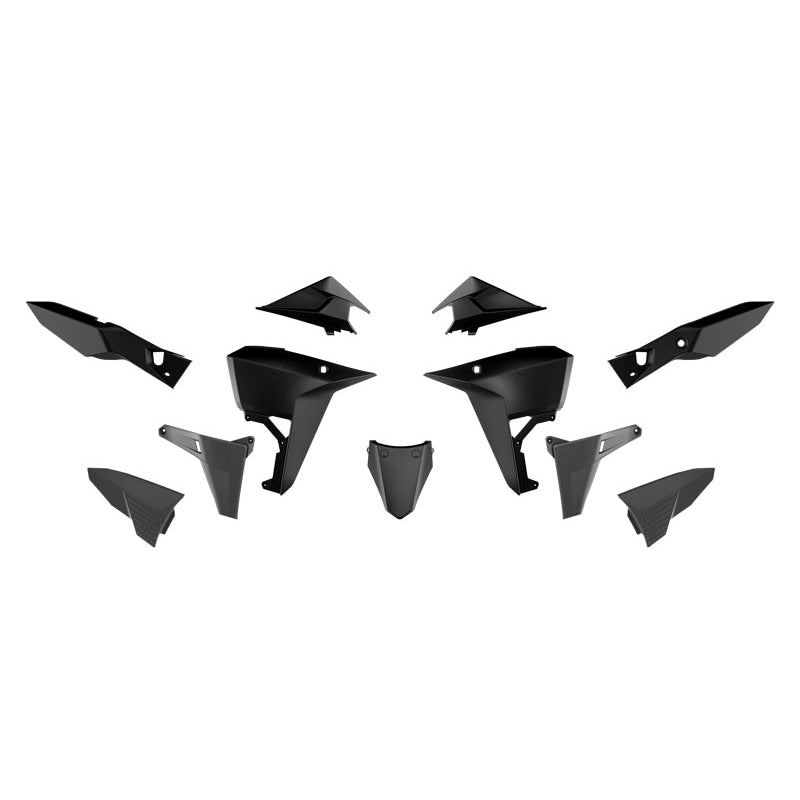 Racetech Plastic Kit Kove 800 XPro/Rally 24-26 (7 pcs) Black