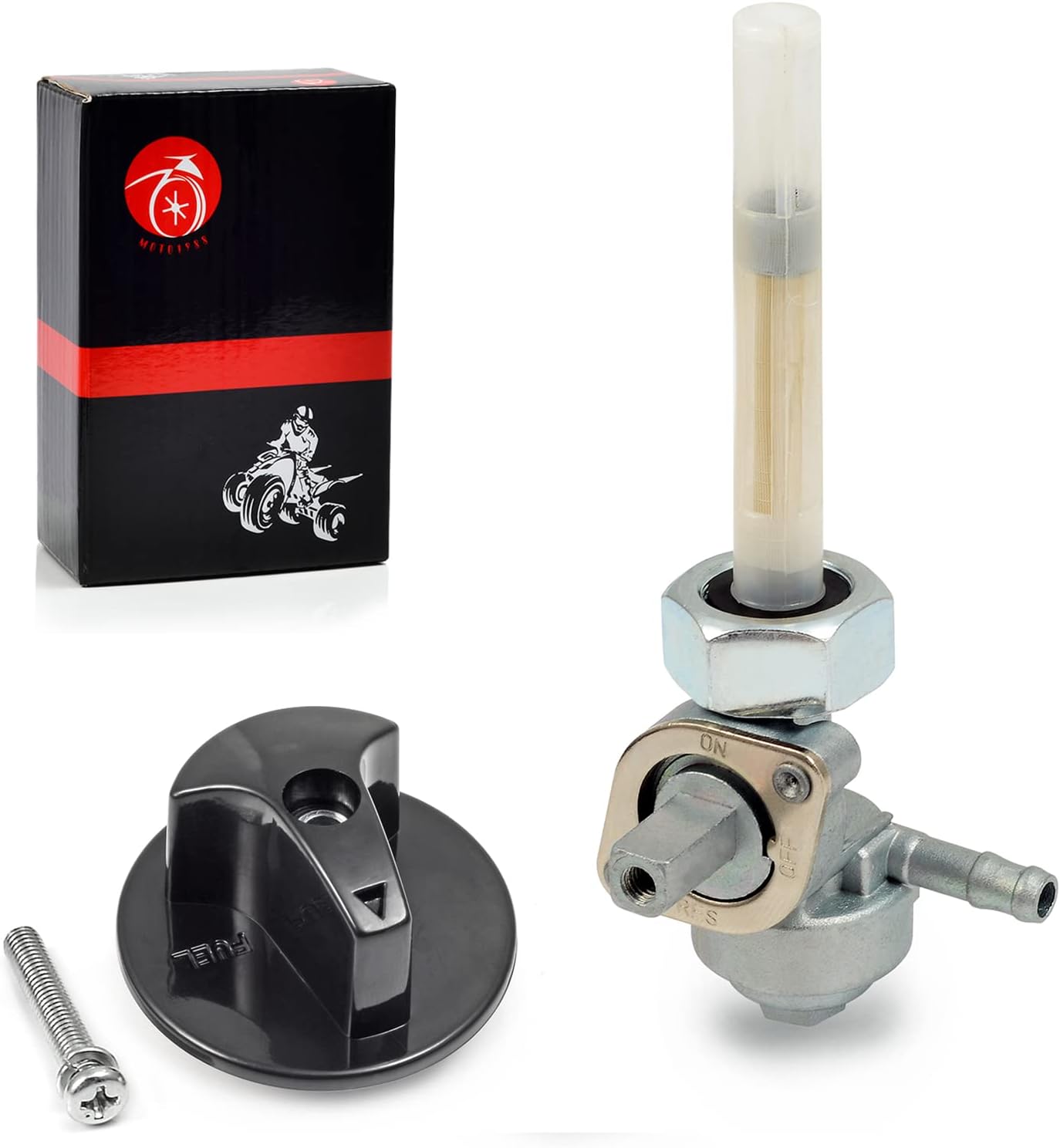 FUEL PETCOCK VALVE 1986-1988 HONDA TRX200 SX FOURTRAX 200 16950-HB3-005 16963-HB3-770ZA