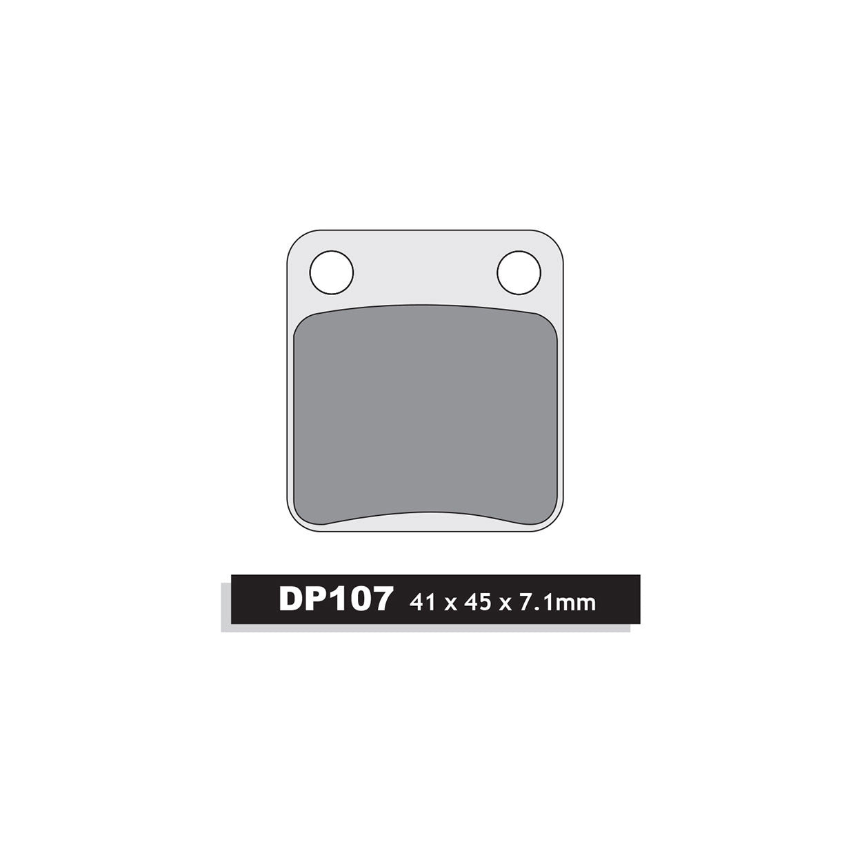 DP Brake Pads Standard DP107