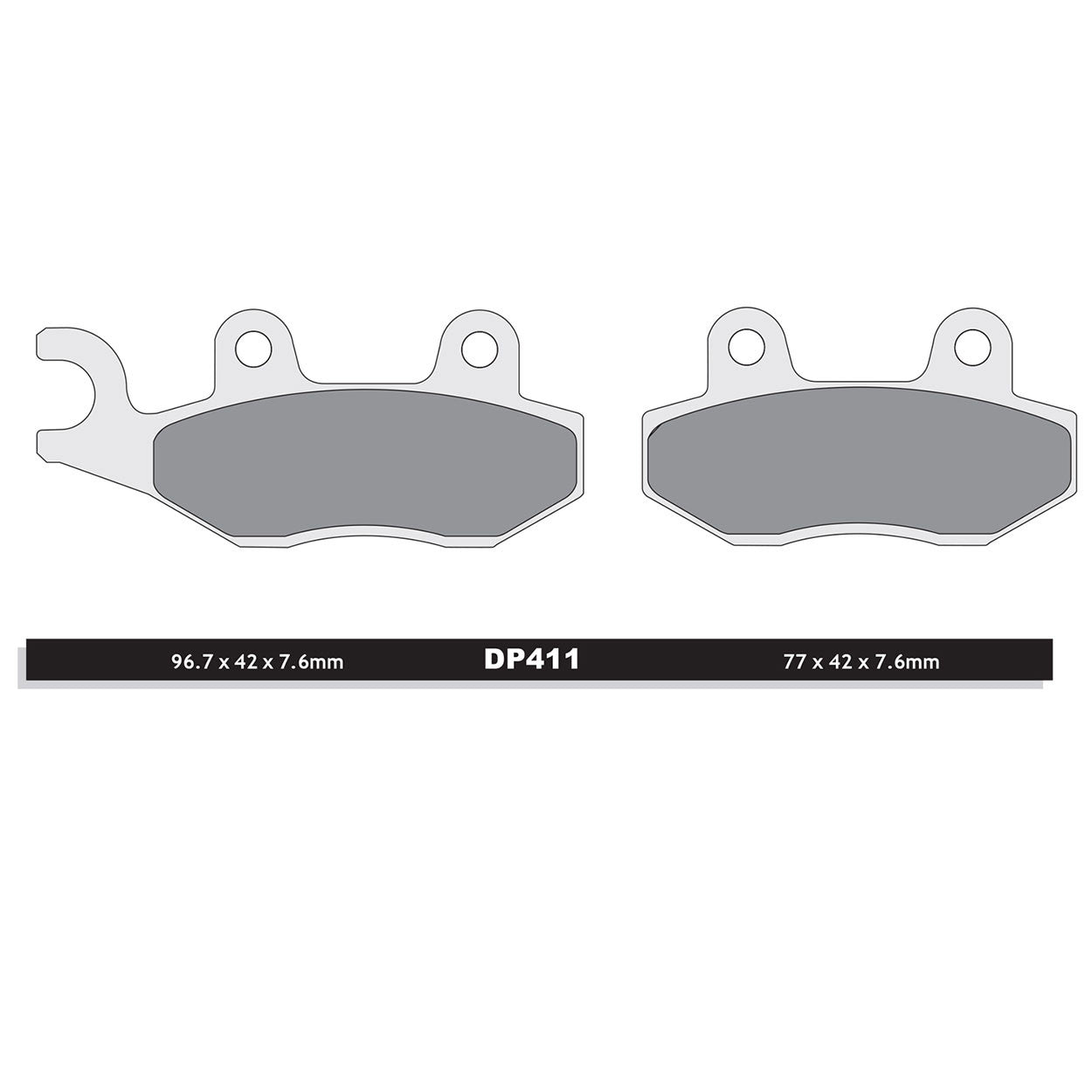 DP Brake Pads Standard DP411