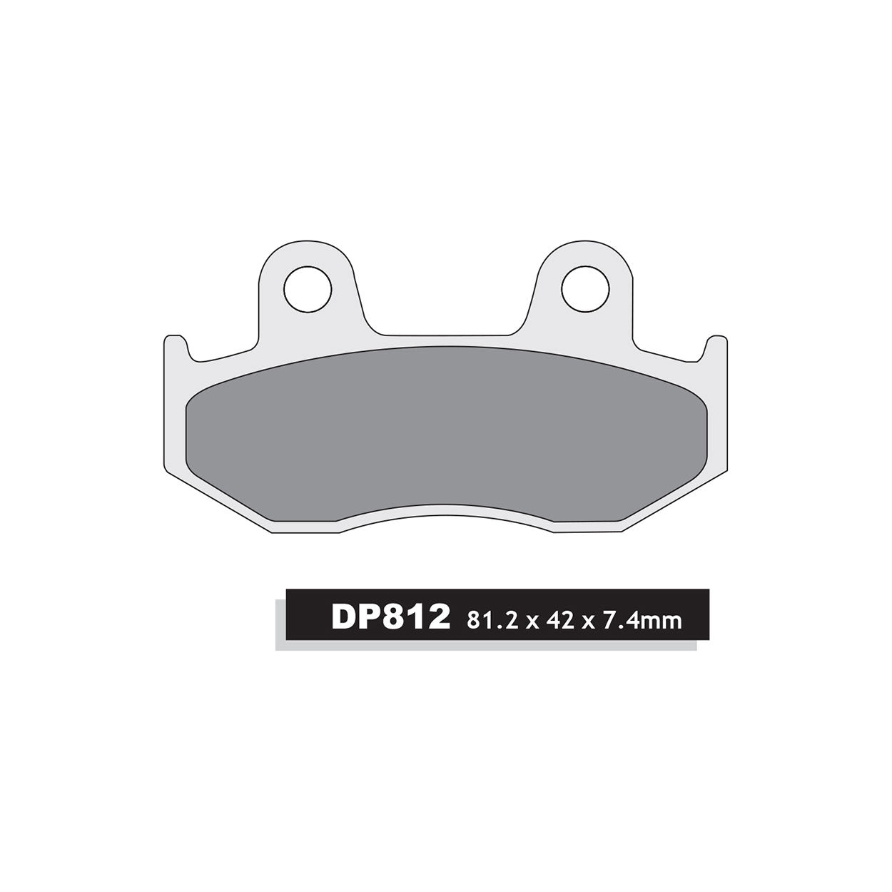DP Brake Pads Standard DP812