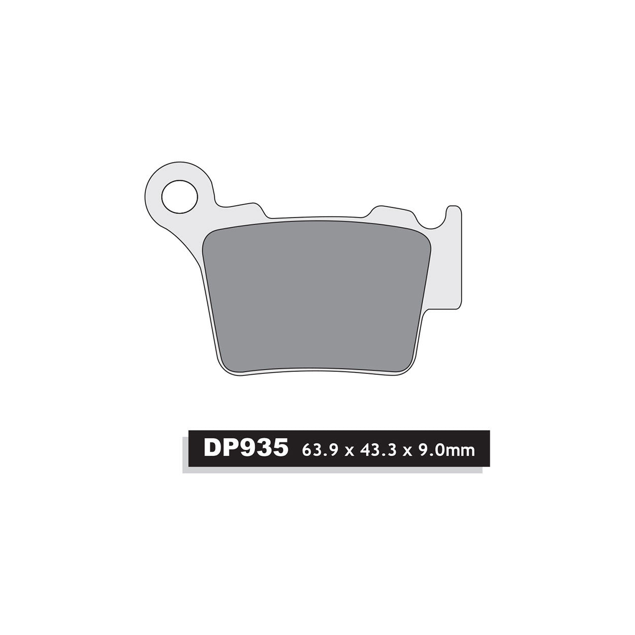 DP Brake Pads Standard DP935
