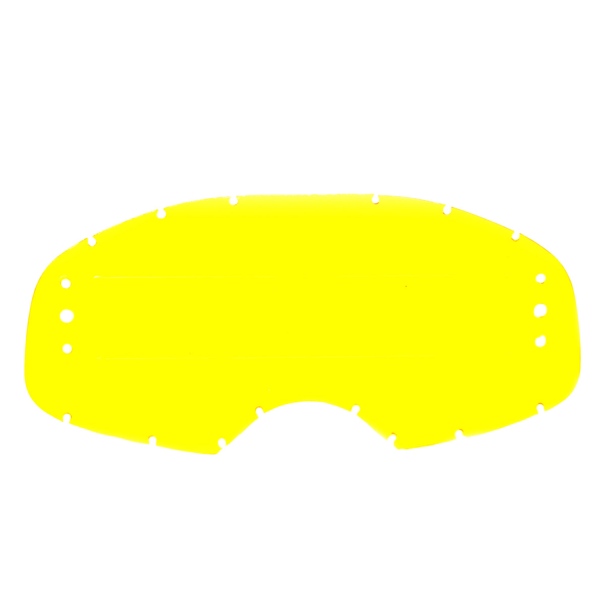 COLOSSUS ROLL OFF LENS YELLOW LINED, ANTI FOG, ANTI SCRATCH, LYR00R