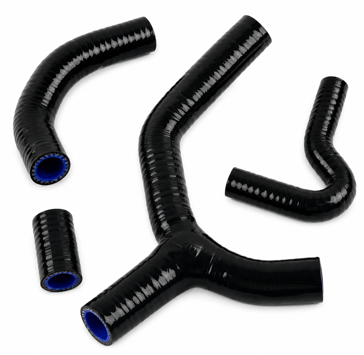 RADIATOR HOSE Y KIT4pcs 08-11 KTM EXC EXC-R 400 450 530 630 SILICONE 78035027033