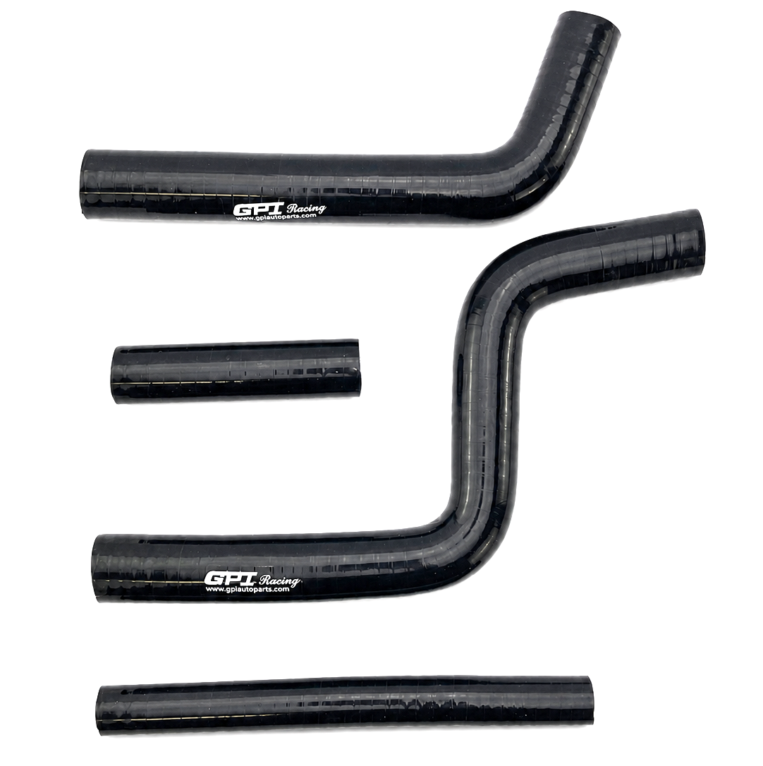 RADIATOR HOSE KIT4pcs BLACK 96-01 YAMAHA YZ125 SILICONE 91A20-05080-00