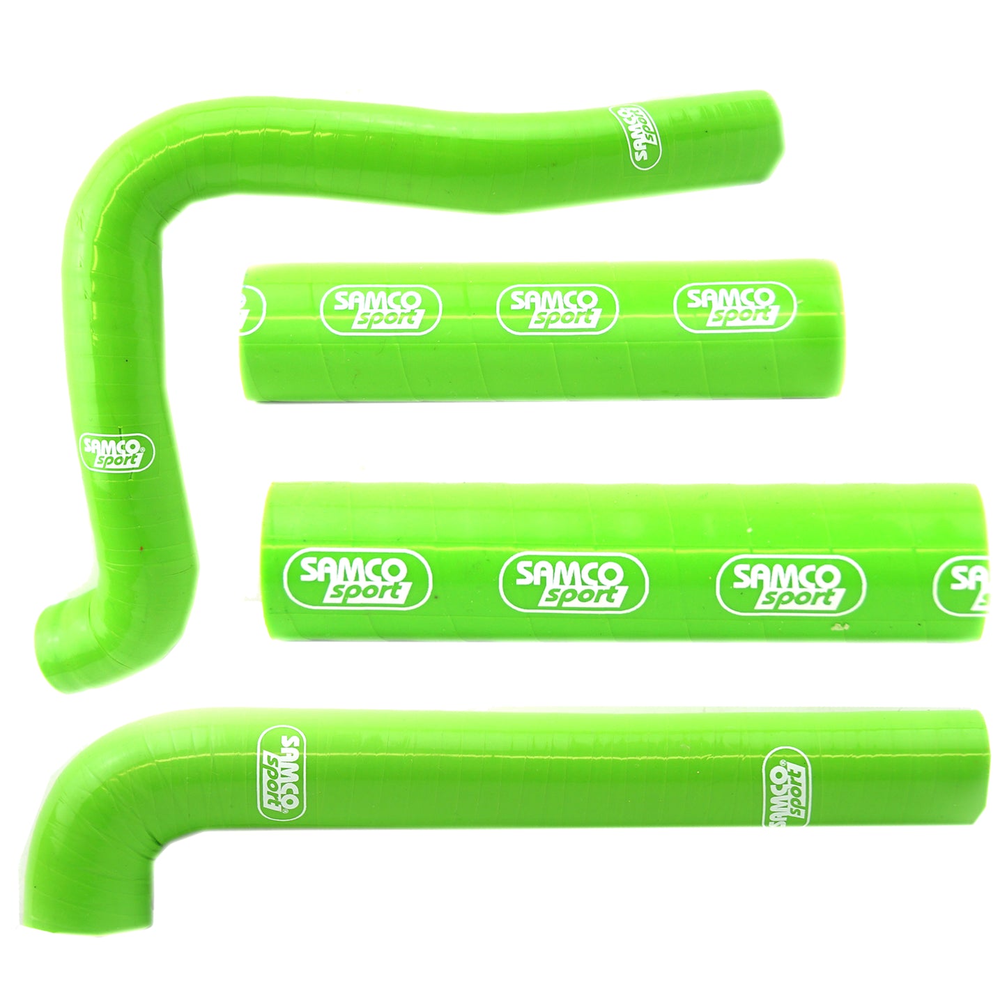 SAMCO HOSE KIT KAWASAKI, 4 PIECE KIT, GREEN, KAW-82 GN