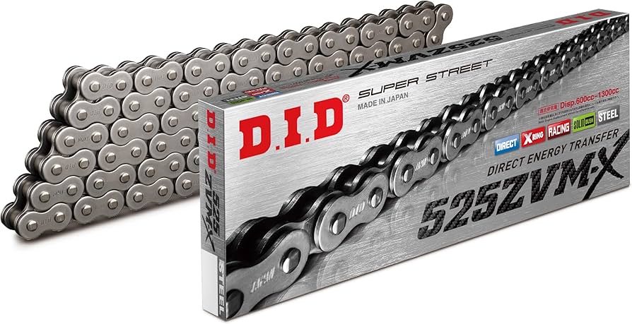 DID 525ZVM-X BLACK CHAIN 112L DID525ZVMX112