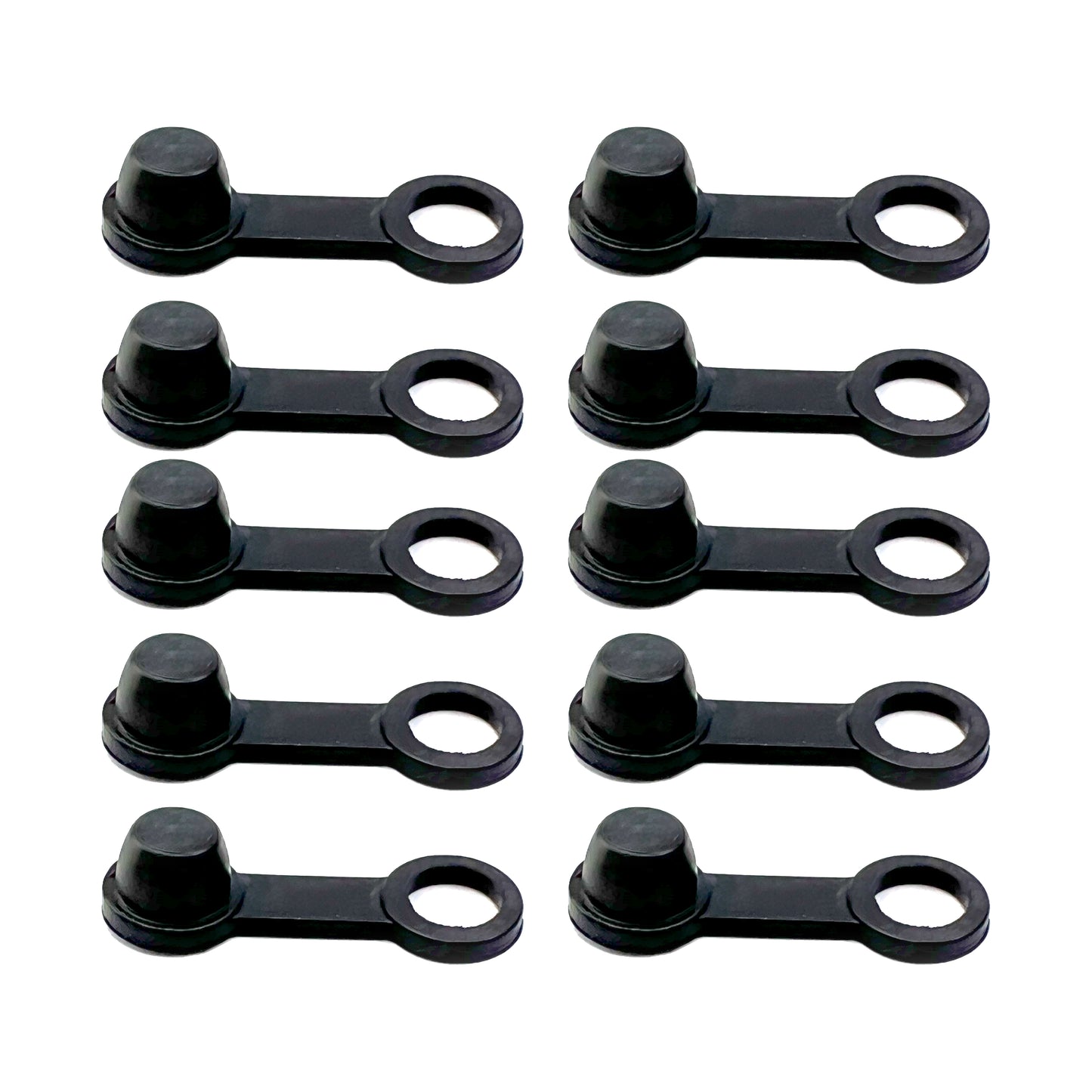 TRADE PACK 10 RUBBER CAPS BLACK, TRADE £0.35 EA. BLEED NIPPLE COVER CAP
