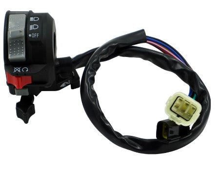 Left Handlebar Switch Engine Start Run Off Headlight Yamaha Raptor 350 660R 5LP-83973-01-00 5LP-83973-00-00