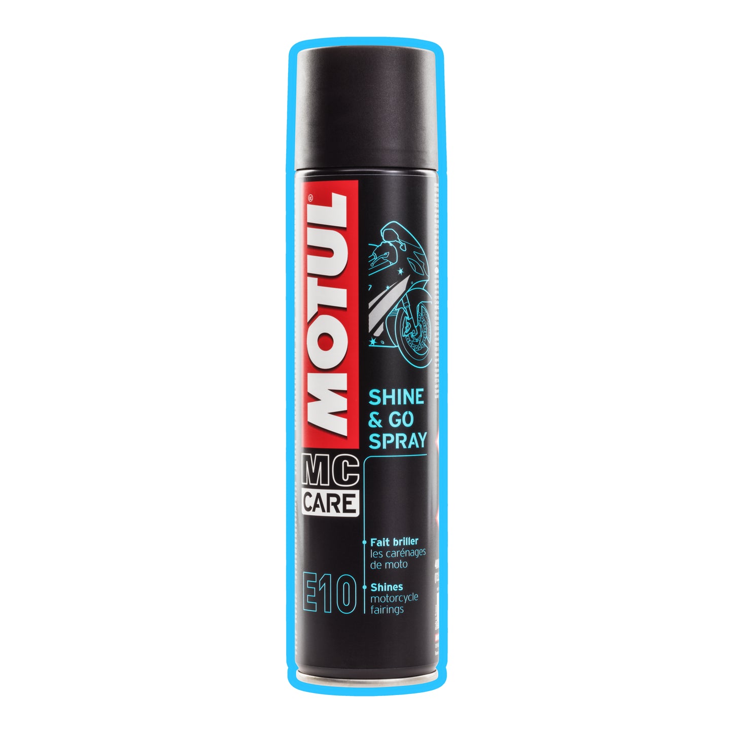 Motul E10 Shine & Go Aerosol 400mL