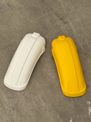 1977 1978 1979 Yamaha YZ 125 Rear Fender Injection Molded