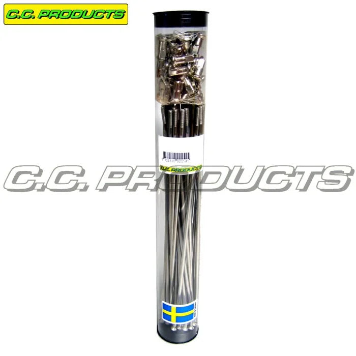SPOKE SET 18"x36 HONDA CR 125 250 480 1982, CROSS CENTER 50-0385