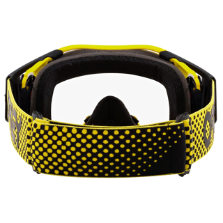 OAKLEY AIRBRAKE MX MOTO YELLOW YELLOW/CLEAR, CLEAR LENS