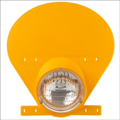 Preston Petty Headlight Number Plate Assembly Yellow