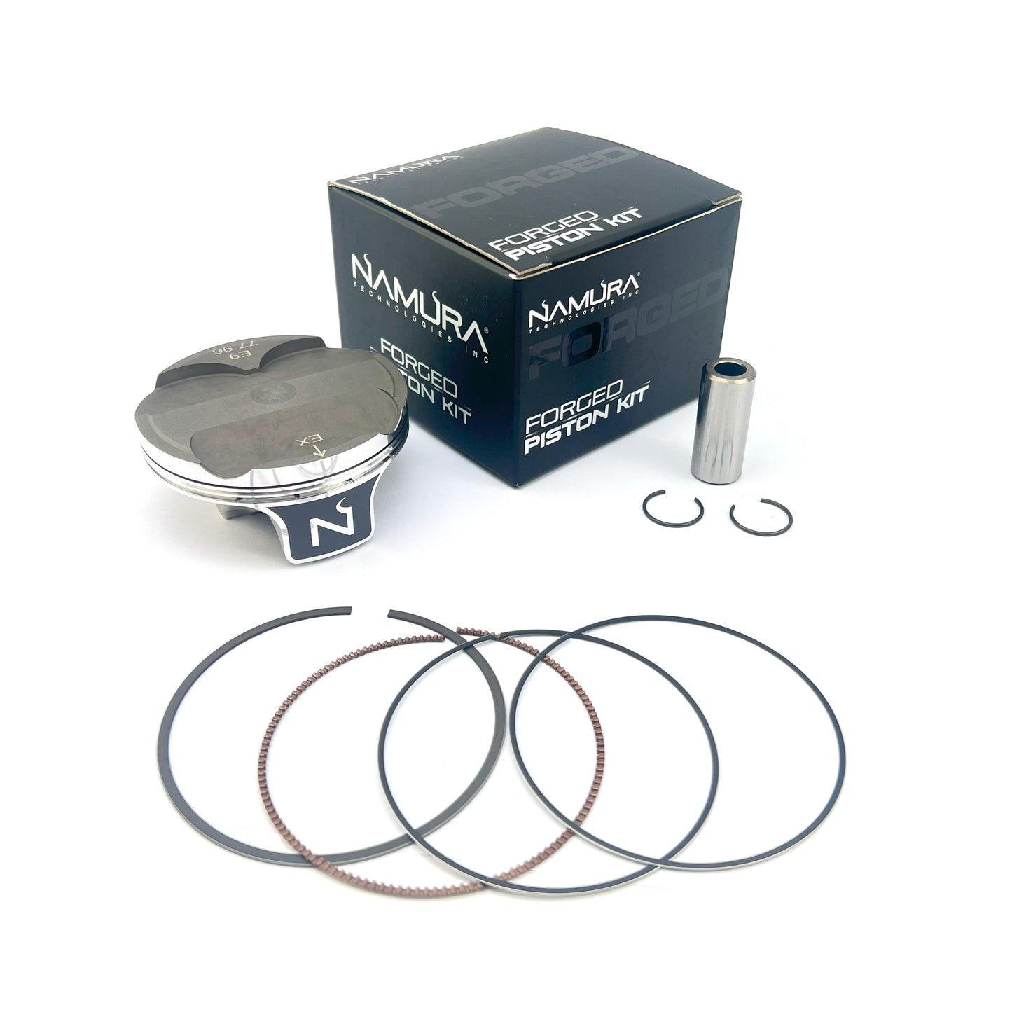 PISTON KIT 2022-22 KX250 Kawasaki 78mm, NAMURA FORGED FX-20035-B