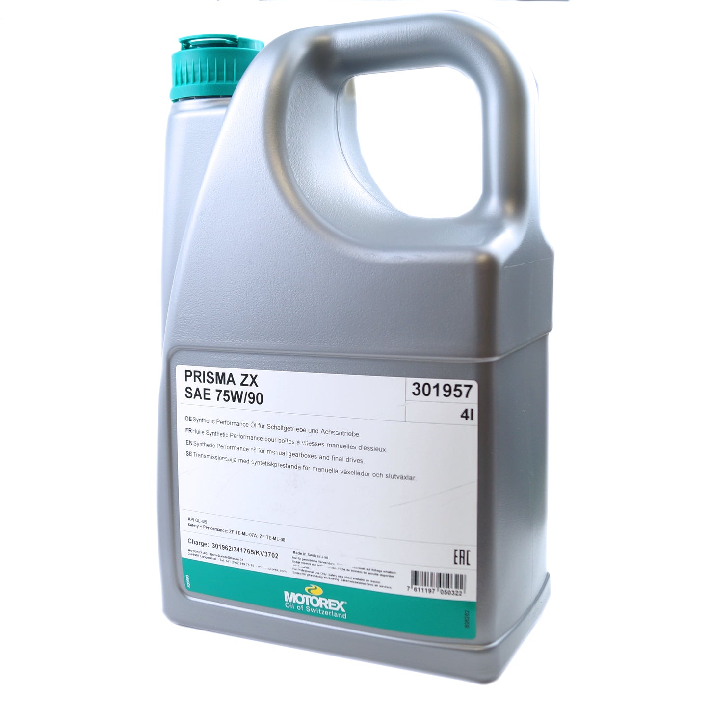 4L PRISMA ZX API GL5 GEAR, MOTOREX 7300269, 4