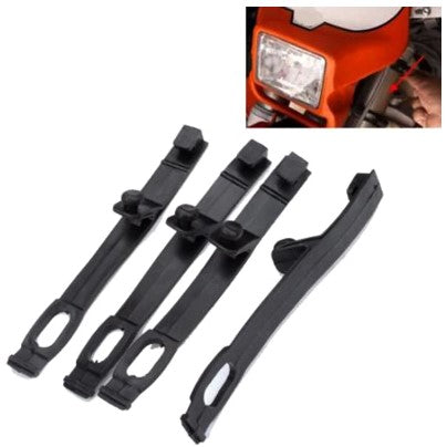 (Pack of 4) Headlight Fairing Bracket Rubber Straps