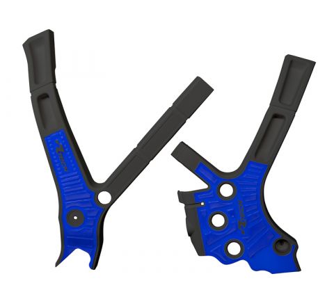 GRIPPY FRAME GUARD 05-24 YZ 125/250 BLACK/BLUE, R-TECH R-PRTYZ0NRBL2, FANTIC XE/XX 125/250/300 2021-23