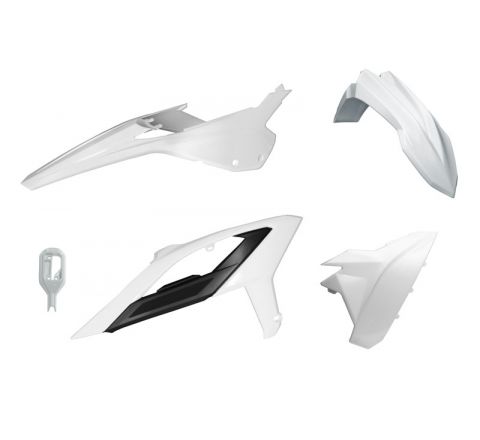 Beta RR 125-480 Plastic Kit / Body Set – White – 2023