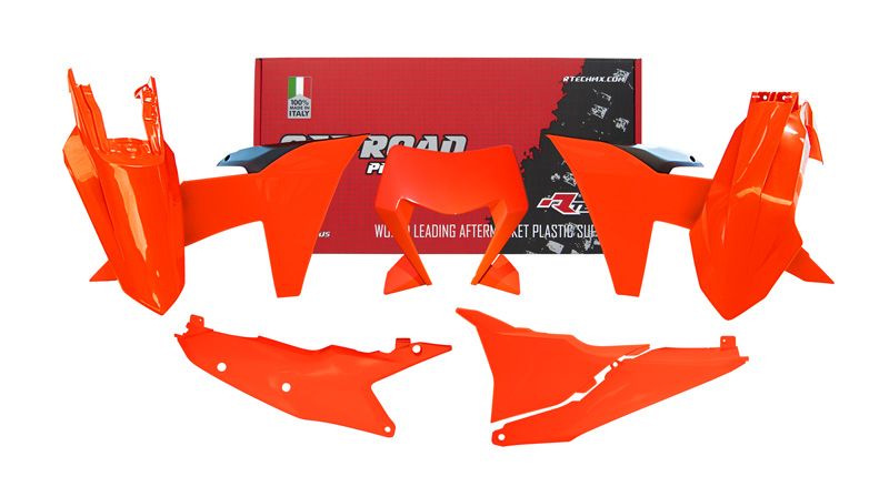 KTM EXC-F / EXC Plastic Kit / Body Set – Neon Orange – 2024