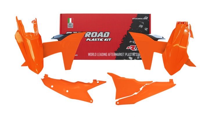 KTM EXC-F / EXC Plastic Kit / Body Set – Orange & Black – 2024