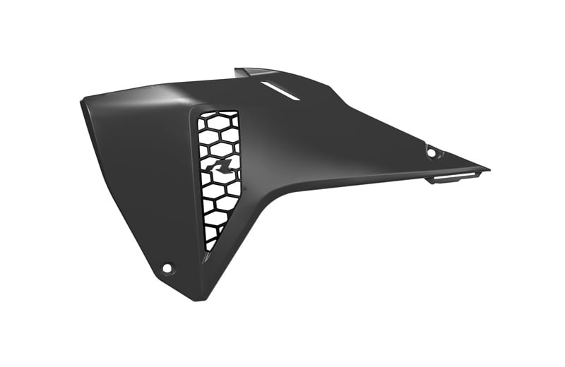 RAD SHROUD HONDA CRF 250/450 R/RWE 2025 R-TECH BLACK R-CVCRFNR0025