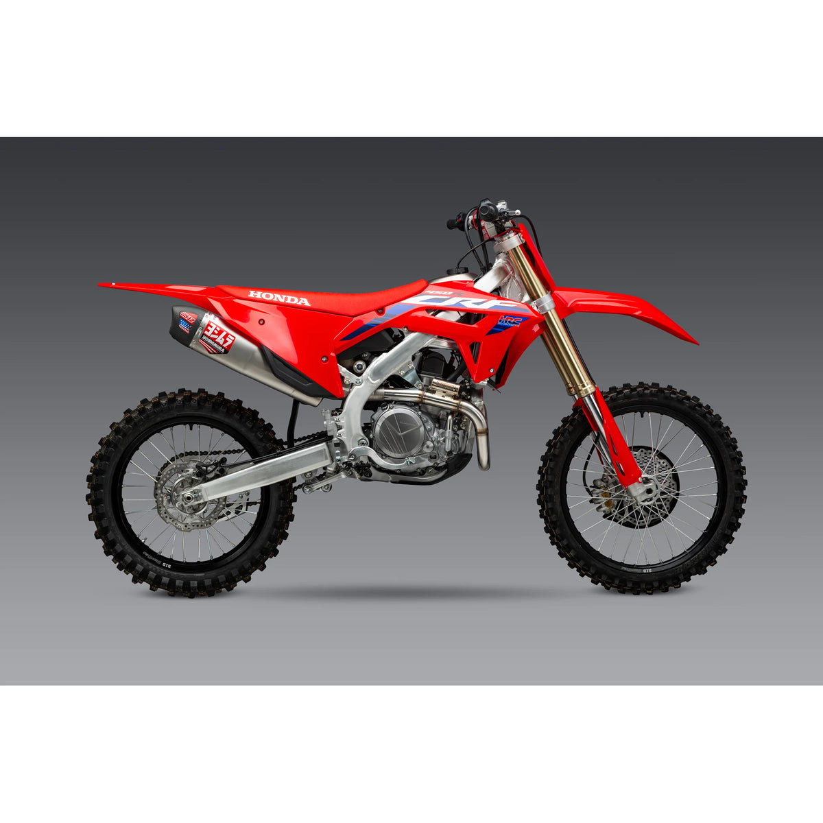 Yoshimura RS-12 Full Exhaust System (Stainless Steel/Aluminium/Carbon Cap) Honda CRF450R 21-24