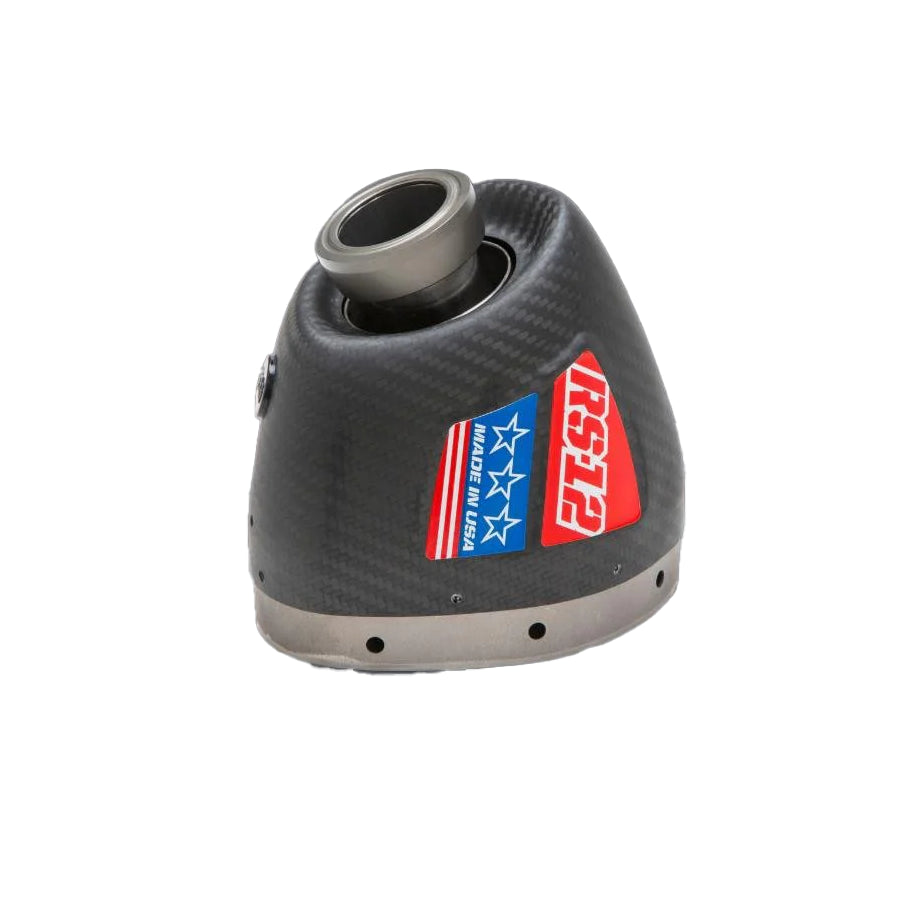 Yoshimura RS-12 Slip On (Stainless Steel/Carbon Cap) Honda CRF450R 21-24