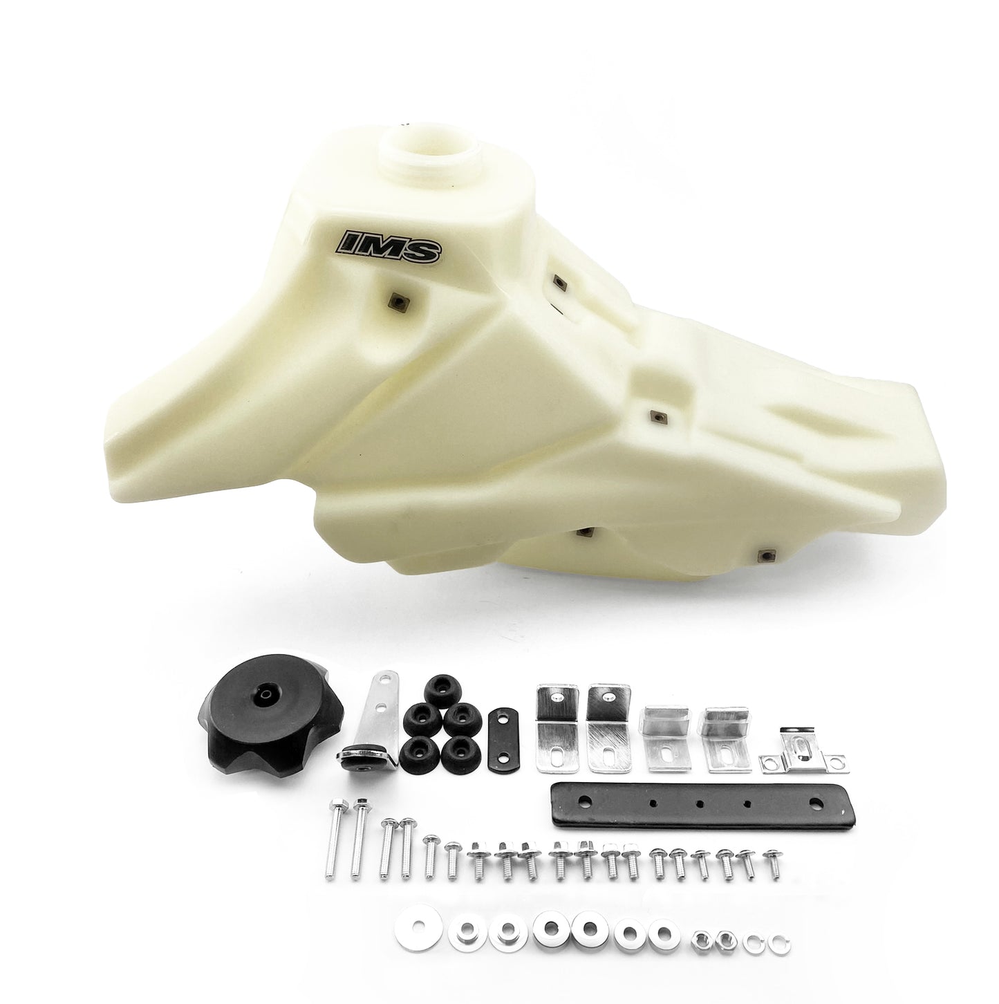 IMS Fuel Tank 2.7 gal Natural Screw Cap, Suzuki RMZ 250/450 18-20, 115530-N2