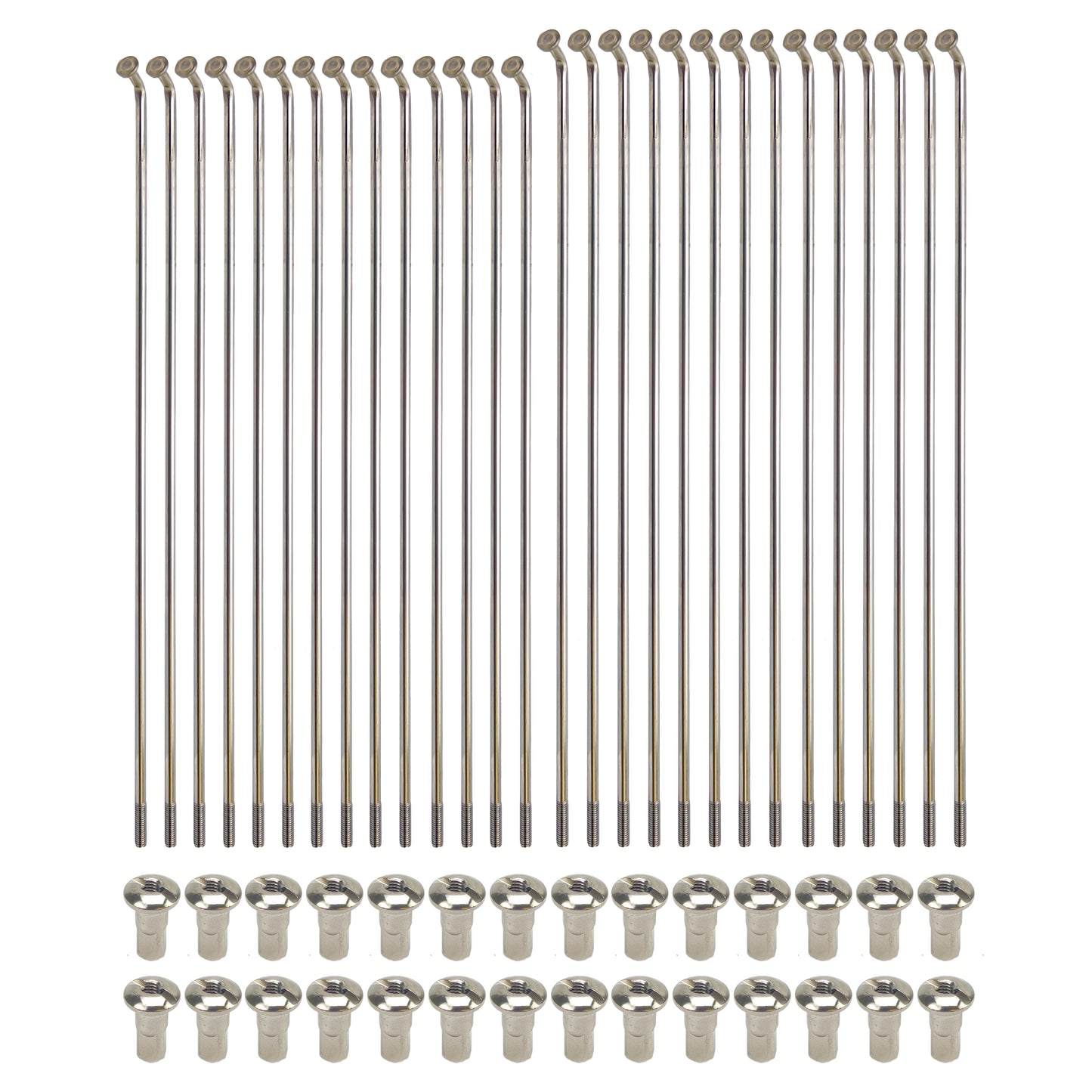 SPOKE SET 10"x 28 KTM 50 MINI, CROSS CENTRE 50-0250