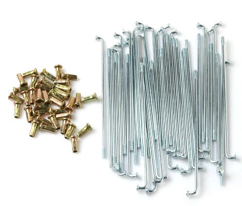 SPOKE SET 36pcs 18" 160mm YAMAHA YBR125 FRONT REAR 5VL-W5304-01
