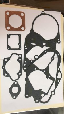 1973 1974 1975 Suzuki TM 125 TM125 Complete Engine Gasket Kit