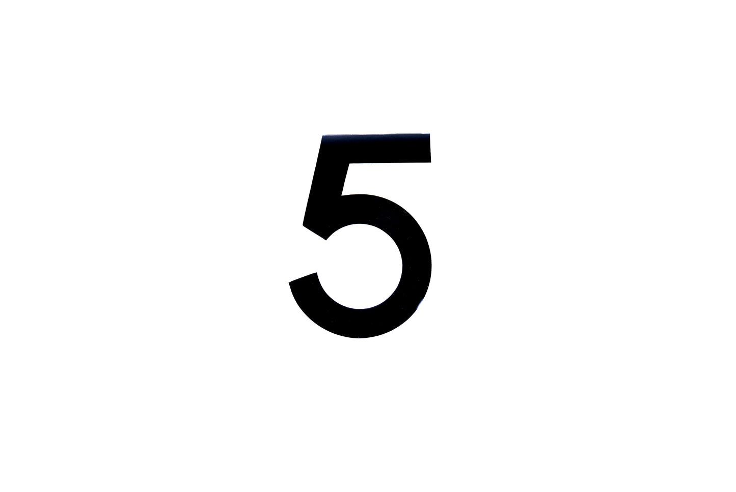 NUMBER PLATE DIGITS 5 EACH