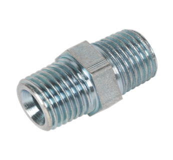 AIR LINE EQUAL UNION 1/4" BSPT, CONNECTOR MALE/MALE, AC12
