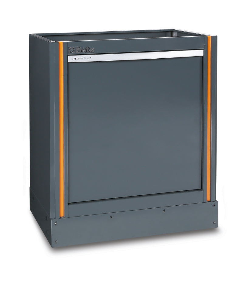 Fixed Sorted Waste Collection Module with Pull-Out Compartment, 588x465mm, Includes 2 Interior Containers - BetaRSC55 C55 CS