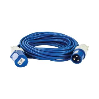 DEFENDER EXTENSION LEAD BLUE, 1.5mm, 16A, 14M