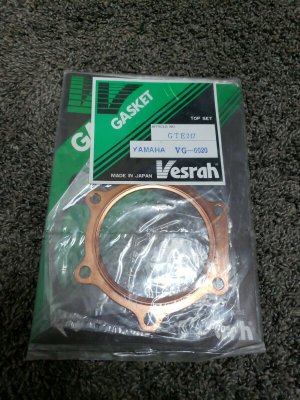 1982/1983 Yamaha YZ 490, 83/84 IT 490 Top Set Gasket Kit