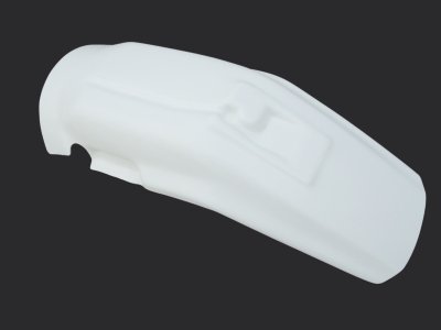 1992-1995 Honda XR 250R; 1985 XR 350R; 85-99 XR600R Rear Fender - White