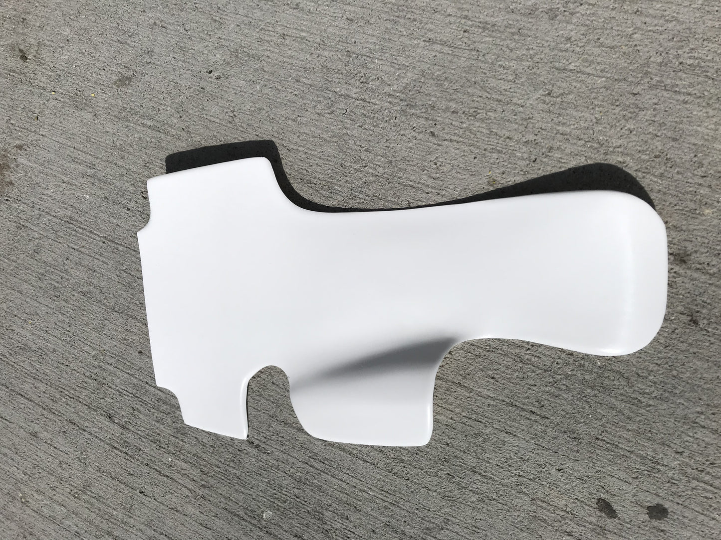 1992 ATK 250 406 350 604 Inner Fender Splash Guard White